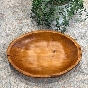 Core wood trinket dish